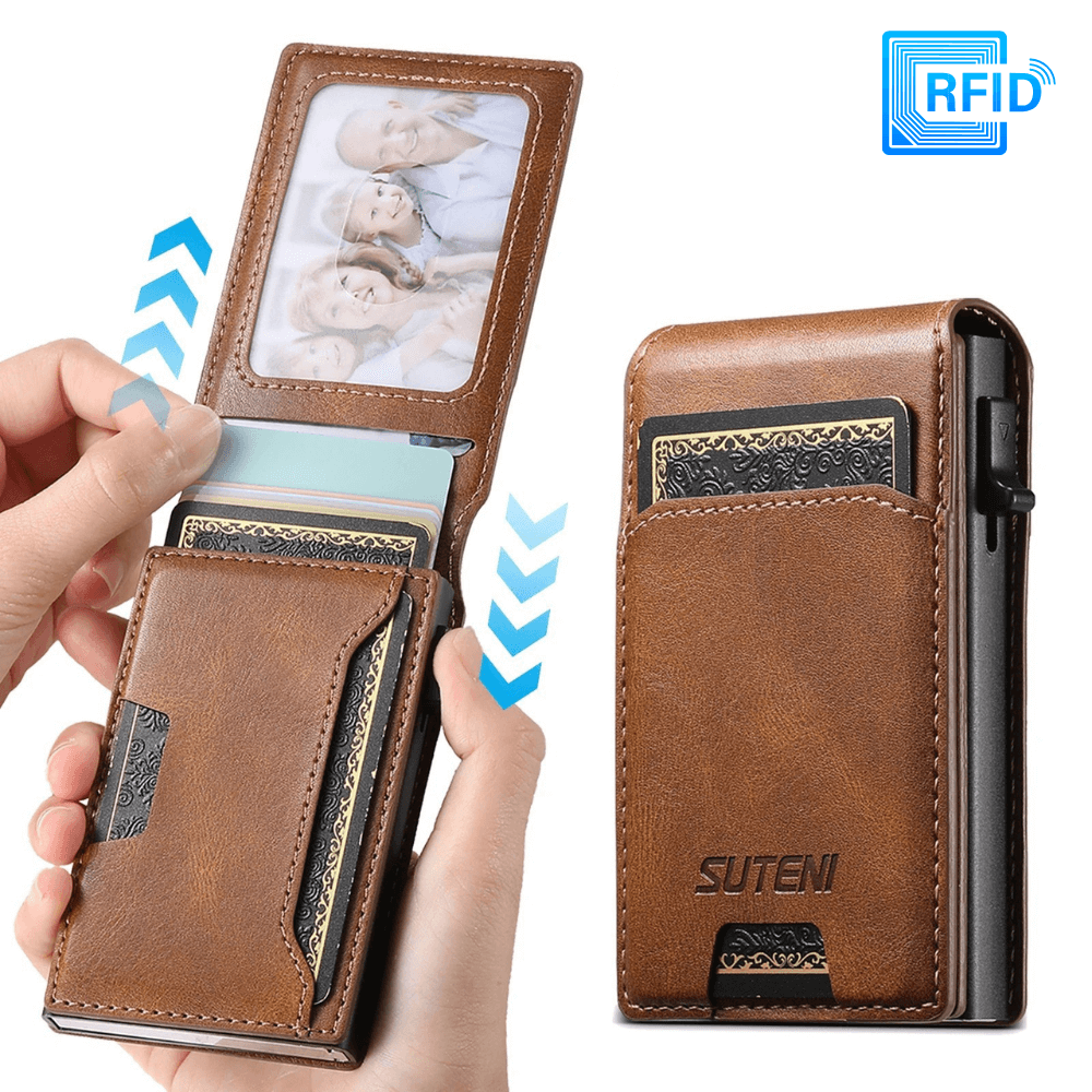 TravelSmart™ Tactical Classic RFID Wallet (by Suteni)