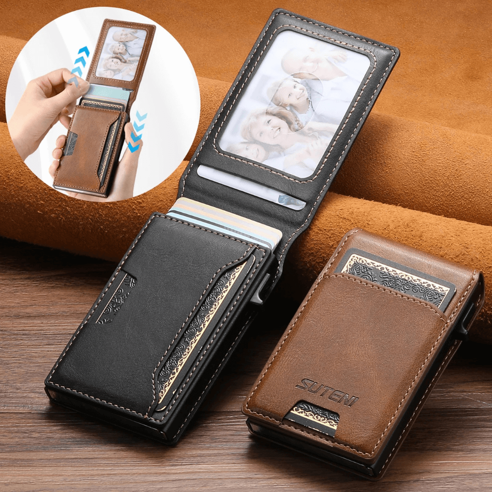 TravelSmart™ Tactical Classic RFID Wallet (by Suteni)