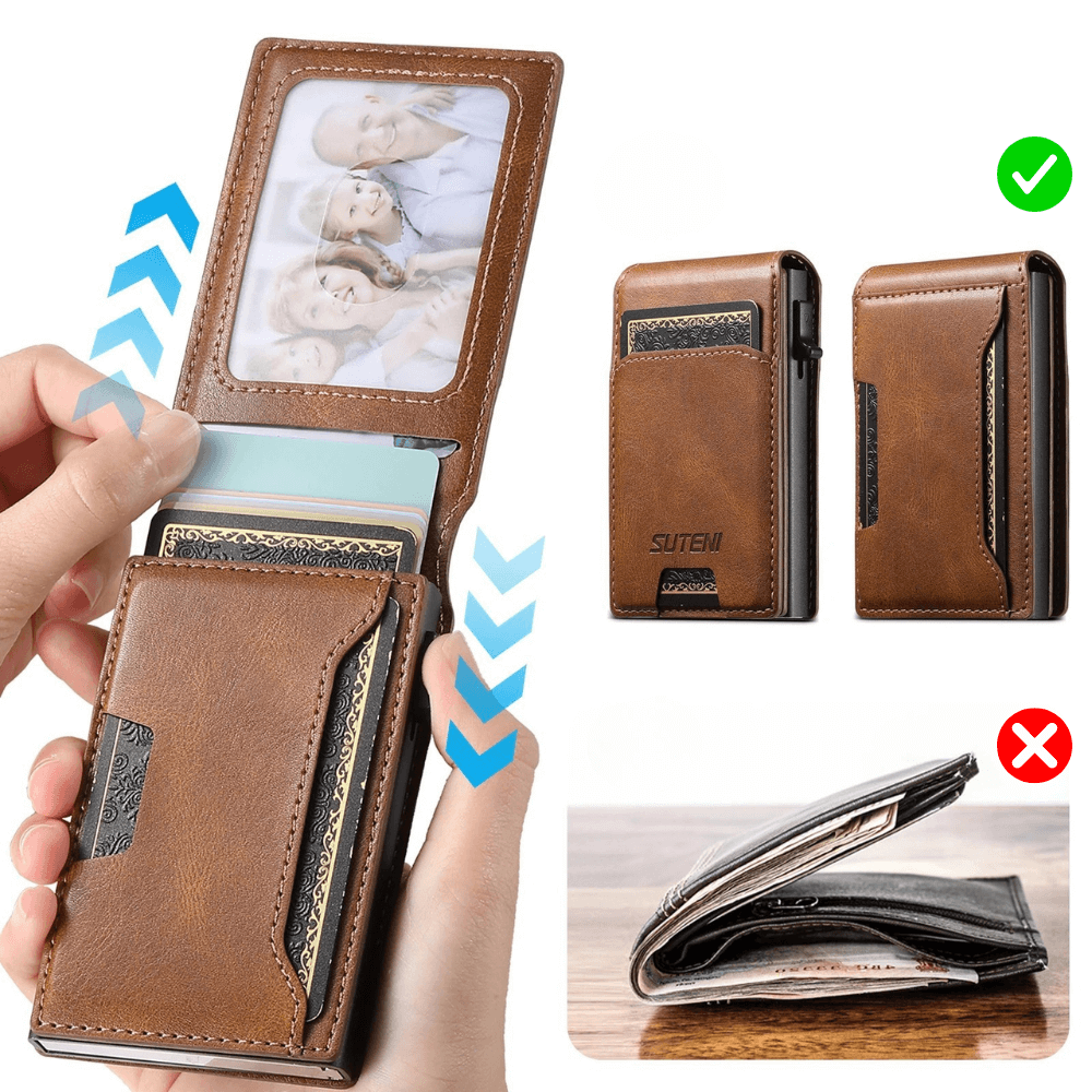 TravelSmart™ Tactical Classic RFID Wallet (by Suteni)