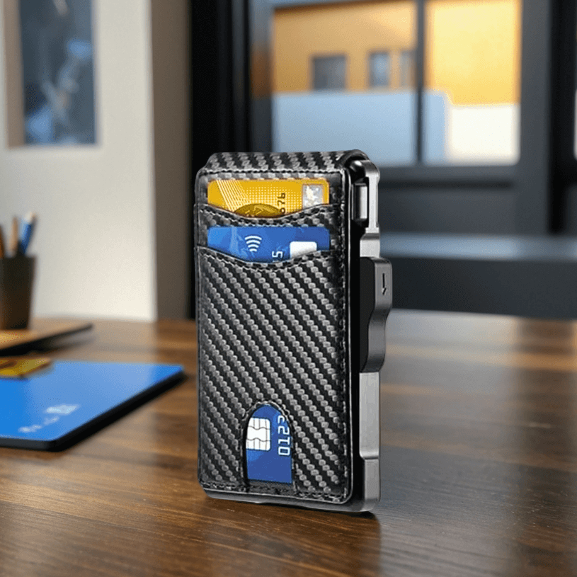 TravelSmart™ Tactical RFID Wallet – Built for Security, Durability & Style