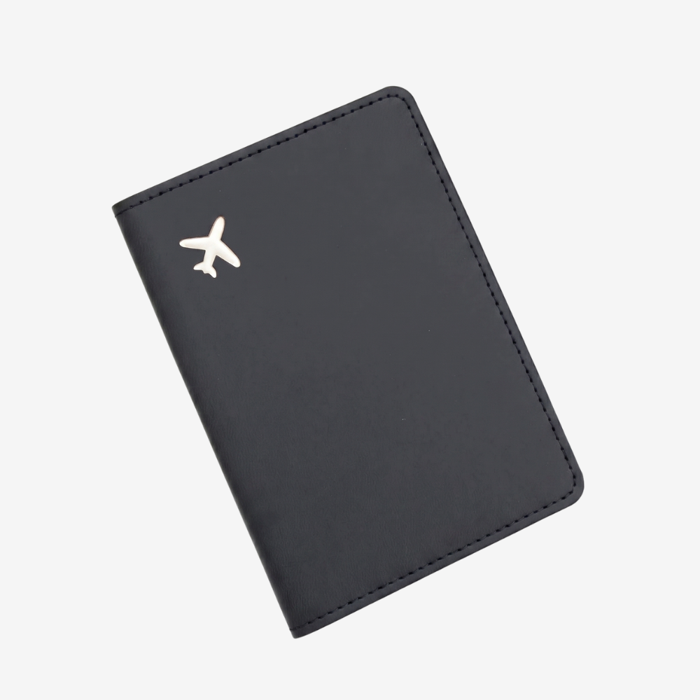 TravelSmart Slim RFID Passport Wallet - Black