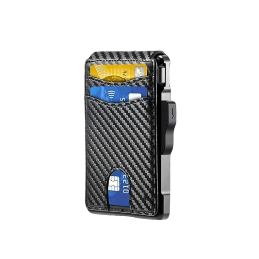 TravelSmart™ Tactical RFID Carbon Wallet (Carbon Fibre Black)
