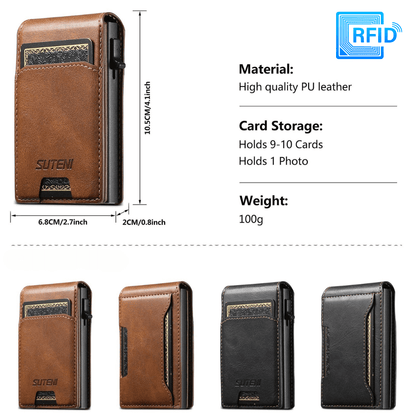 TravelSmart™ Tactical Classic RFID Wallet (by Suteni)