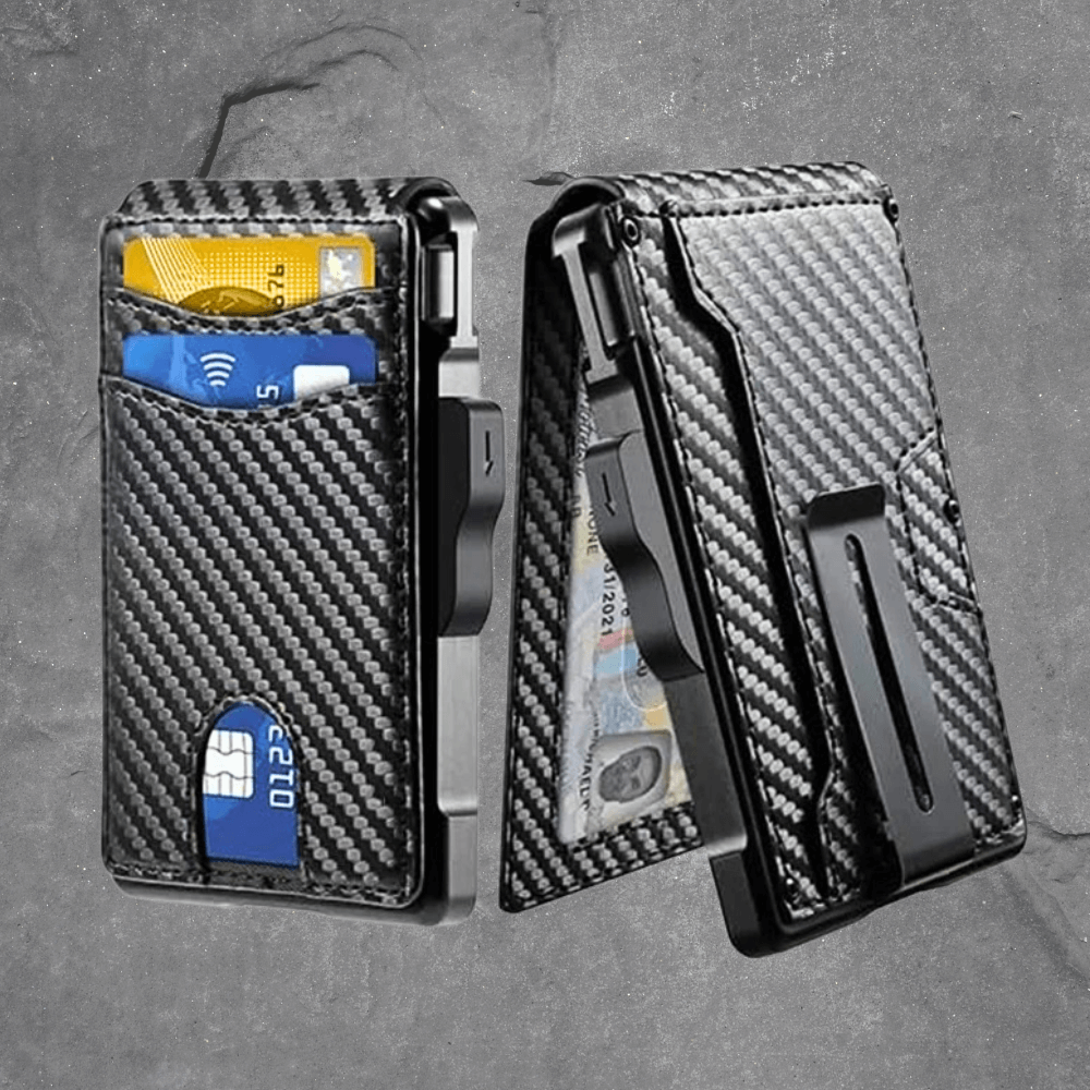 TravelSmart™ Tactical RFID Wallet – Built for Security, Durability & Style
