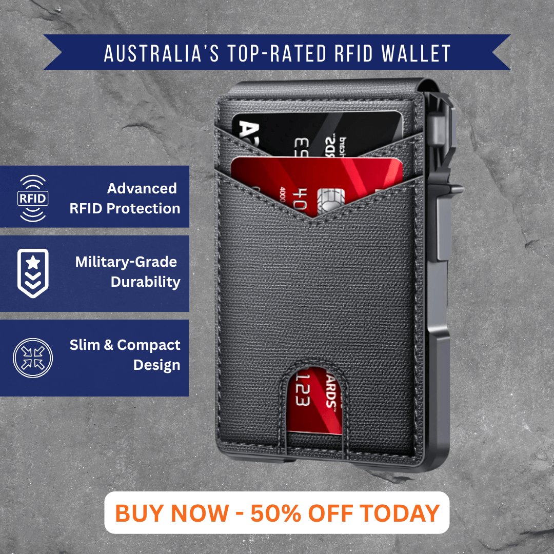 TravelSmart™ Tactical RFID Wallet – Built for Security, Durability & Style