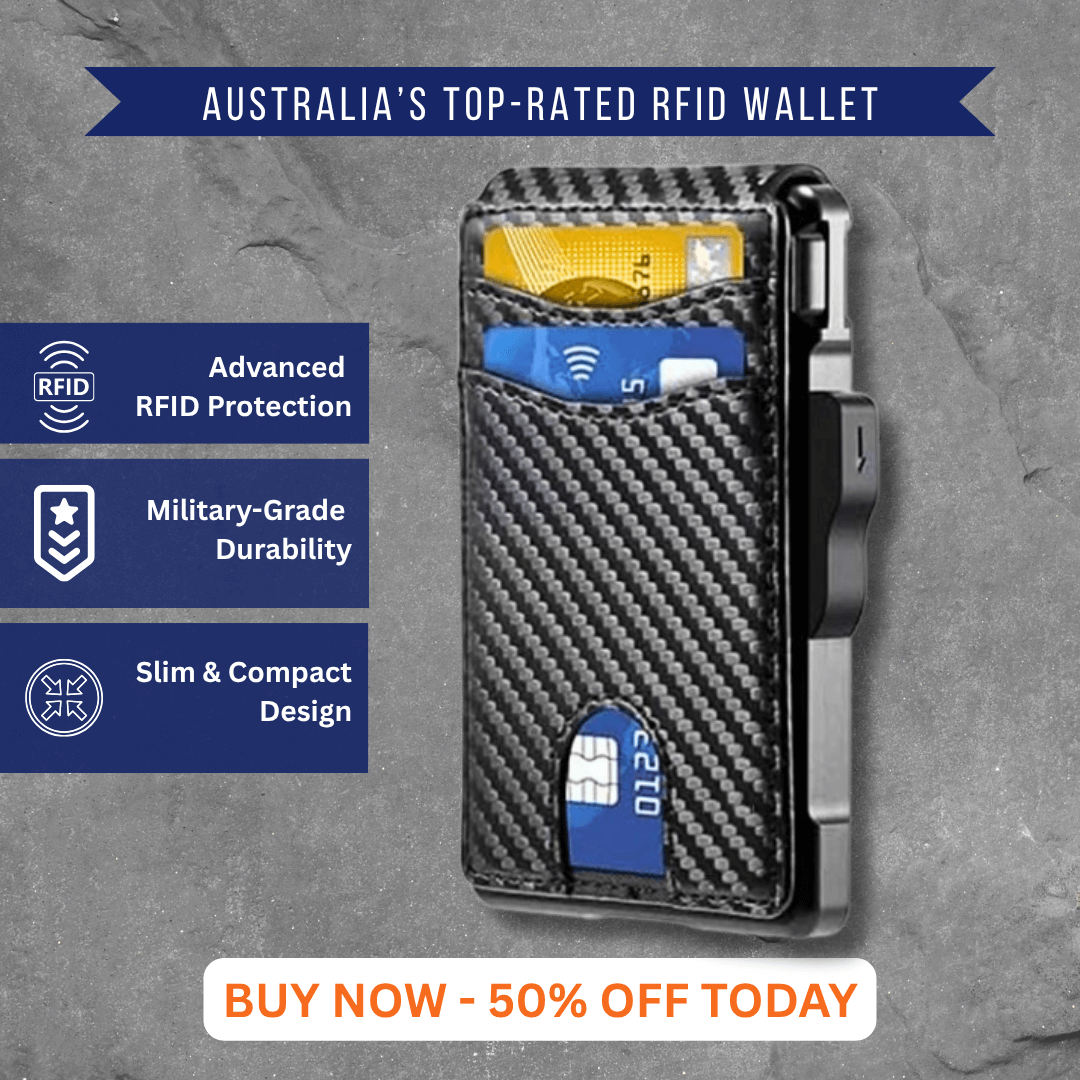 TravelSmart™ Tactical RFID Wallet – Built for Security, Durability & Style
