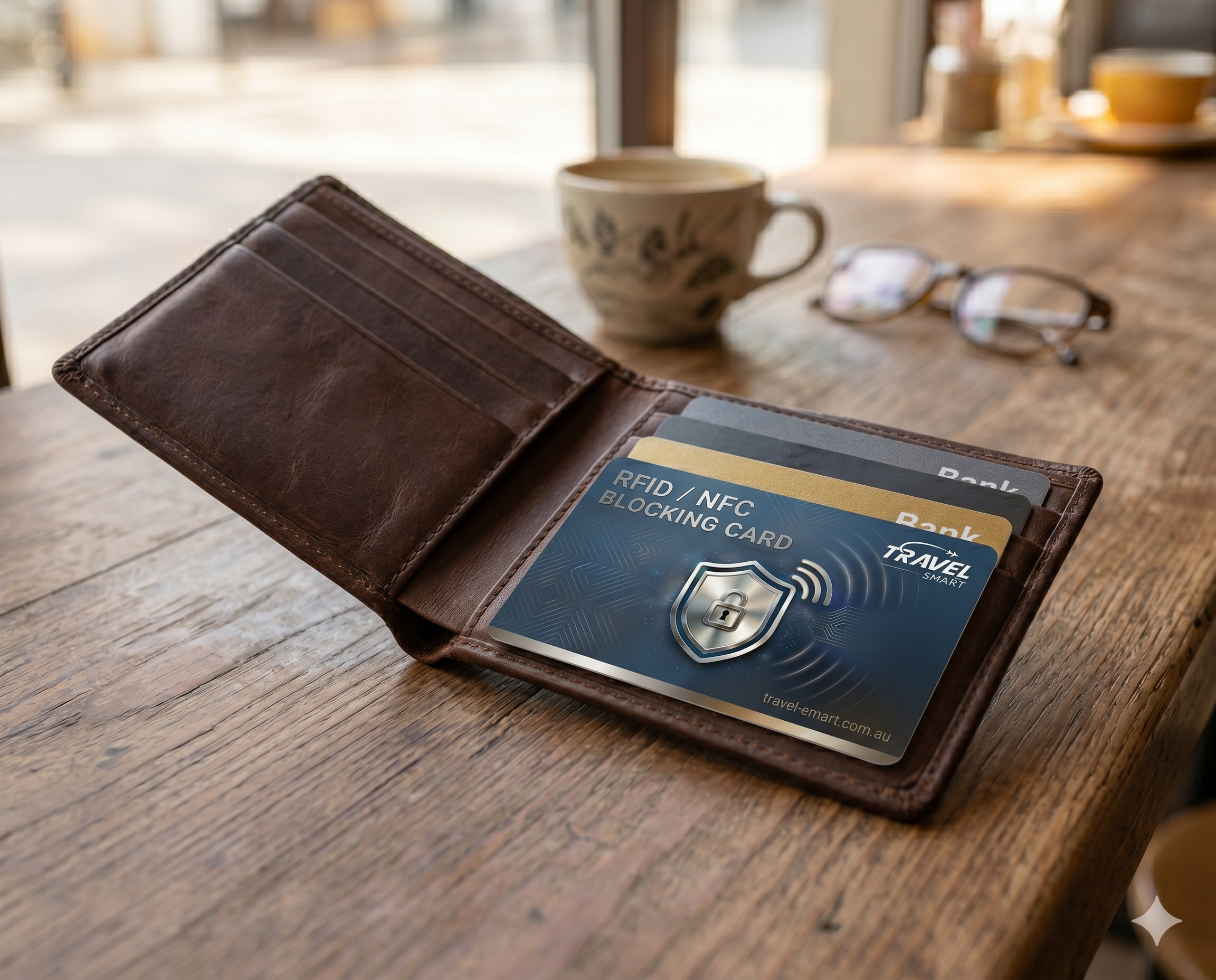 TravelSmart™ RFID Shield Card | Block Contactless Card Scans