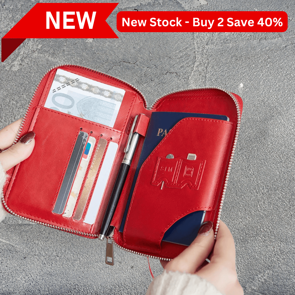 TravelSmart™ Trend RFID Blocking Passport Wallet (Ladies)