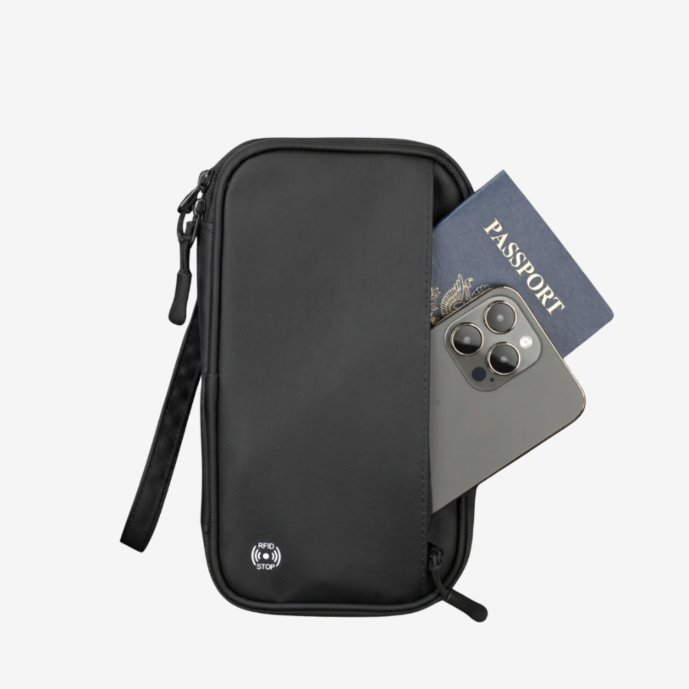 TravelSmart™ Family Passport Wallet – RFID Travel Document Organiser