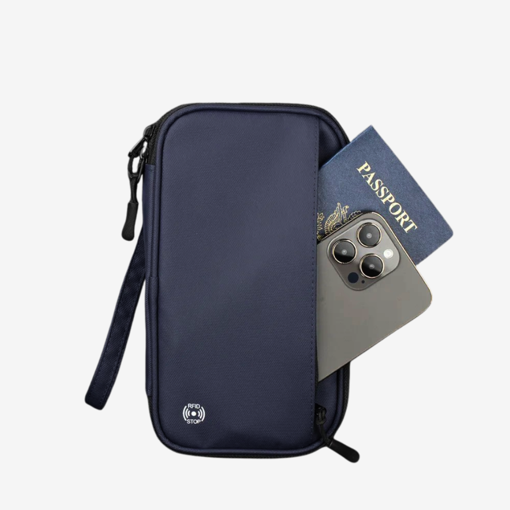 TravelSmart™ Family Passport Wallet – RFID Travel Document Organiser